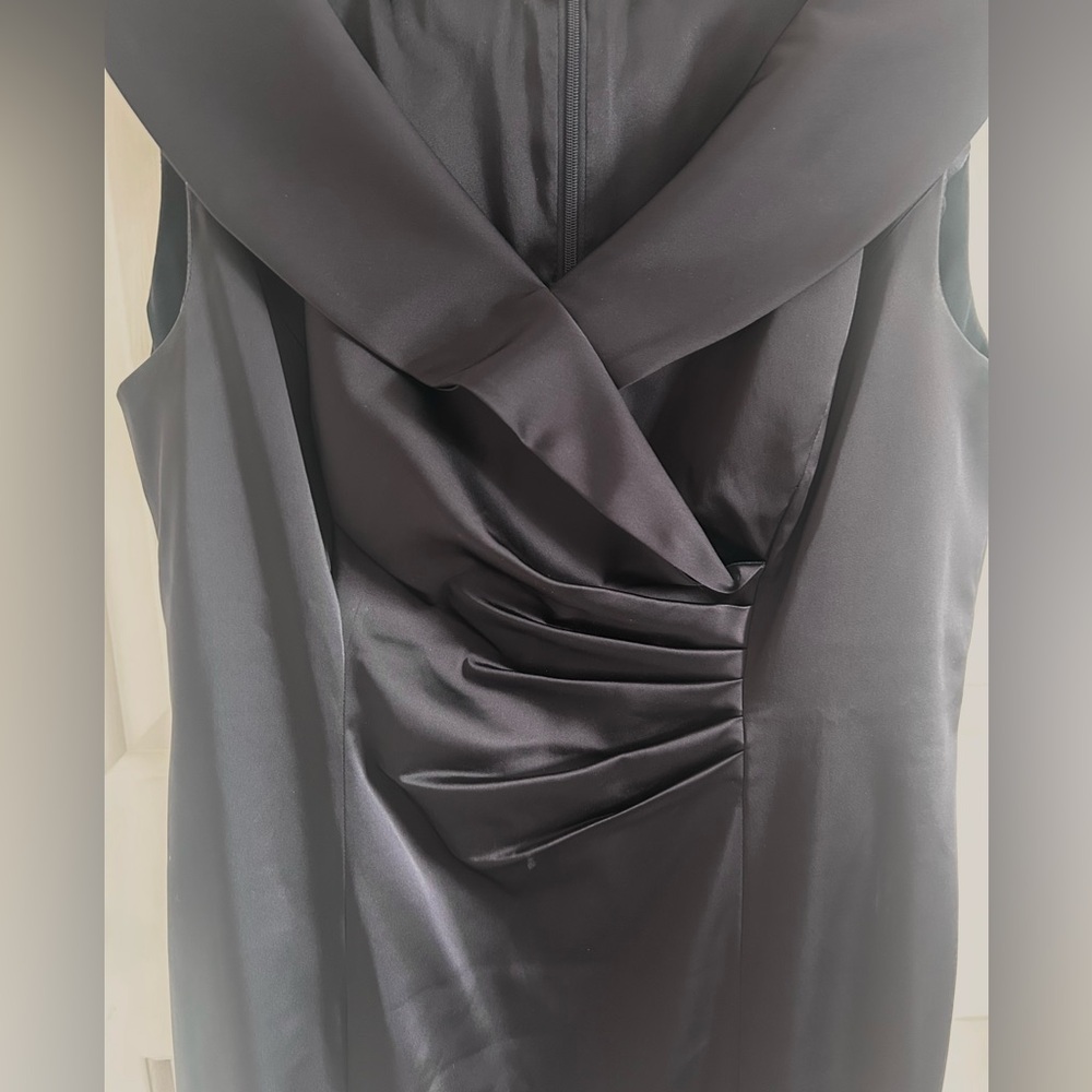 Kay Unger Dark Navy Sleeveless Mini Dress - Picture 5 of 6